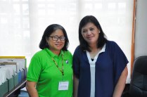 NADA Philippines Board President, Janet P. Paredes, with Infanta Mayor, Filipina America.